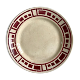 Plat rond badonviller modèle barbizon années 30