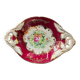 Oblong dish in Paris Sèvres porcelain with Louis XV style floral decoration