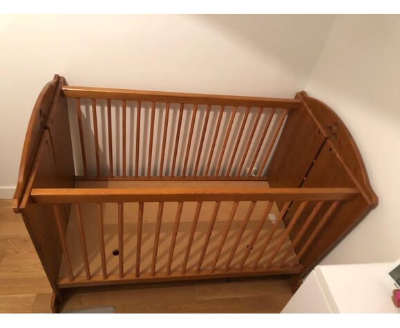 Lit A Barreaux Evolutif Bois Massif 100 Francais Selency Lit A Barreaux Evolutif Bois Massif 100 Francais Selency