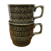 Duo of vintage cups