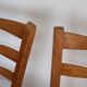 Paire de chaises bistrot scandinaves