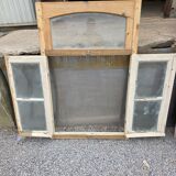 Old window with frame