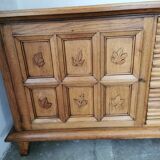 Solid oak sideboard from the 40s
