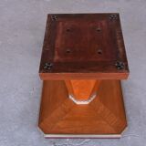 Table d'appoint carré en palissandre art déco 1930