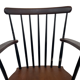 Chaise de bar vintage avec accoudoirs Billund Traevarefabrik Denmark Design
