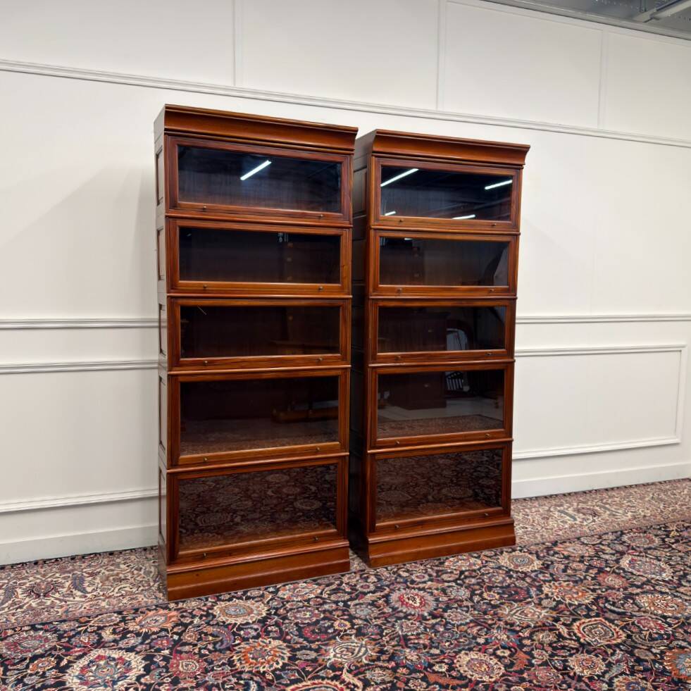 Bibliothèque Globe Wernicke classique en anglais