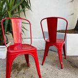 Pair of Tolix chairs