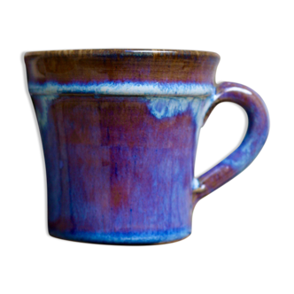 Mug en gré bleu