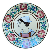 Assiette Creuse HB Quimper R-M/176