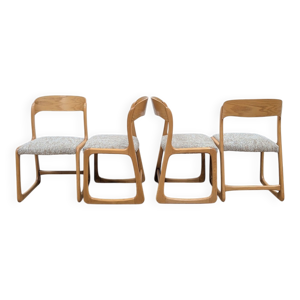 Lot de 4 chaises baumann