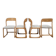 Set of 4 Baumann Sleigh Chairs