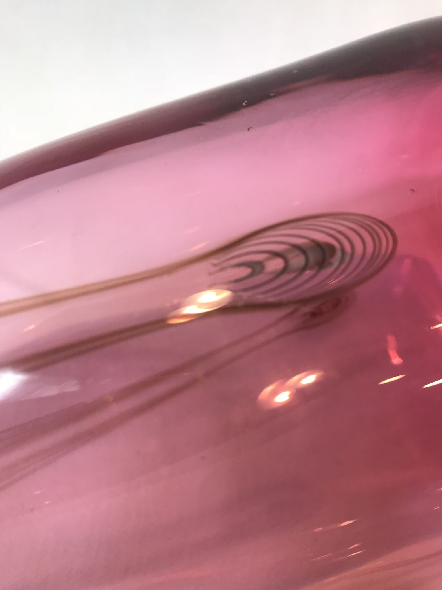 Crystal vase, design Adam Jabłoński Art Glass