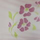 Pink glass suspension tulip shape / vintage