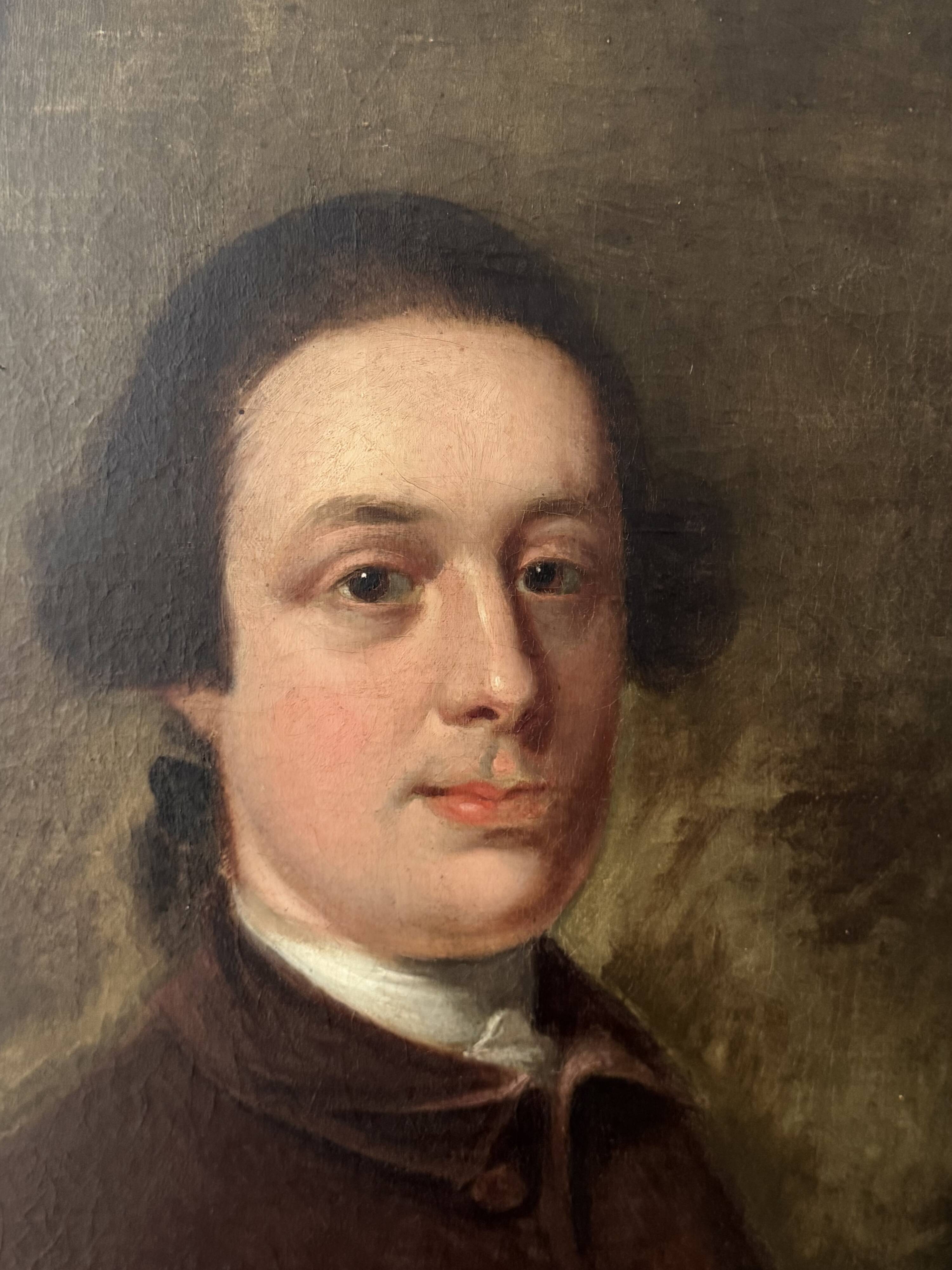 Portrait of an English gentleman, 18th century