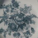 Plat rond creux Enoch Wedgwood Tunstall Ltd asiatic Pheasants bleu