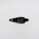 Murano Vase Flavio Poli Seguso Sommerso Green Amber Design 1950s