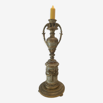 Chandelier, gilded wood, Louis XVI style, nineteenth, classic chic