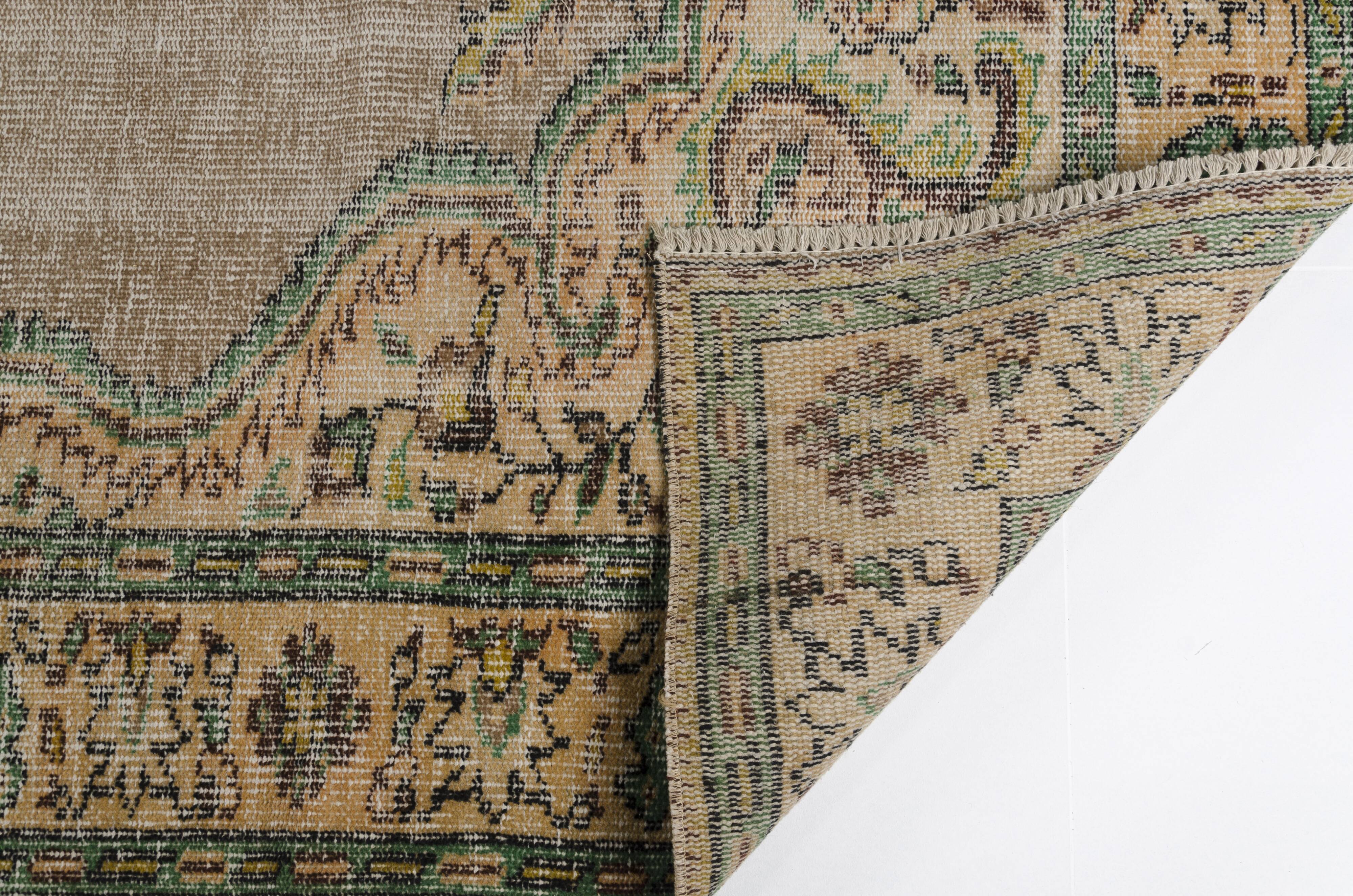 Oushak Floor Handmade Rug sku 1067