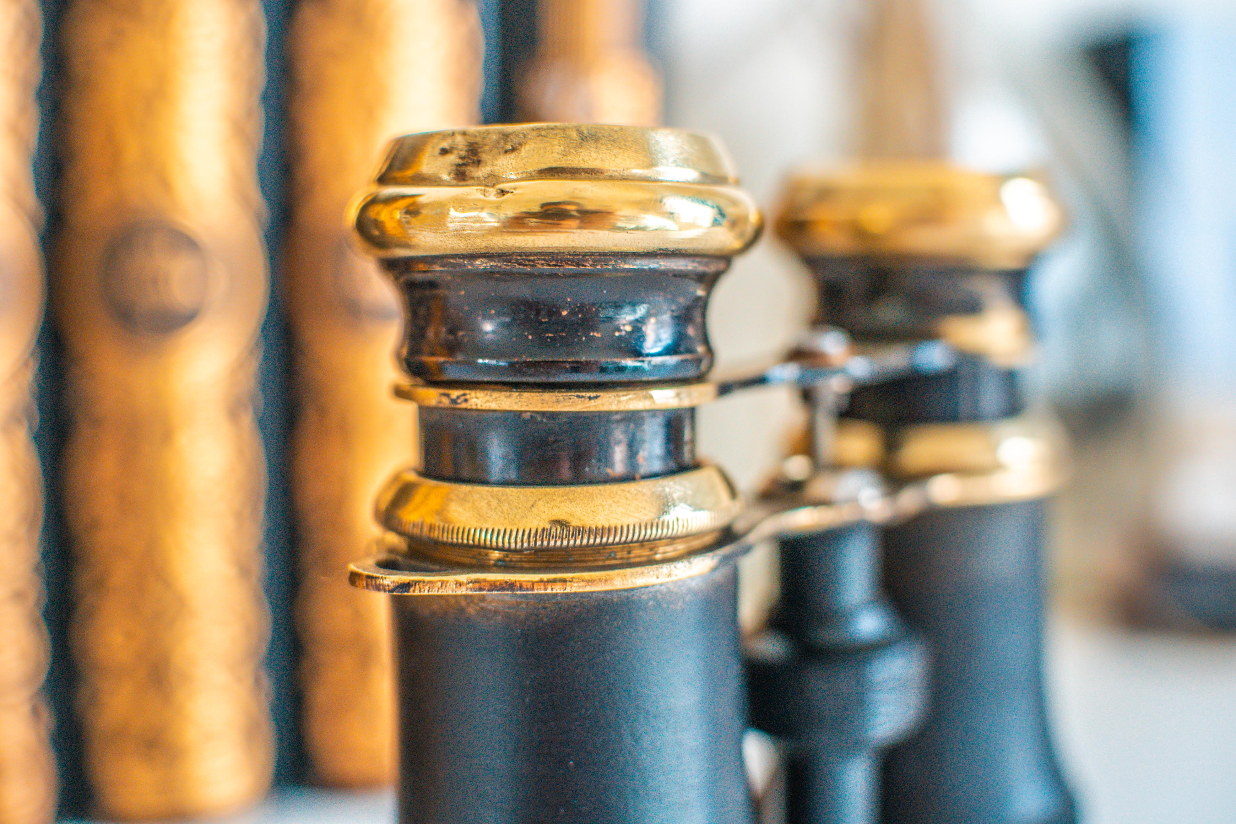 Pair of antique theater binoculars