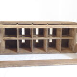 Casier à bouteilles en bois