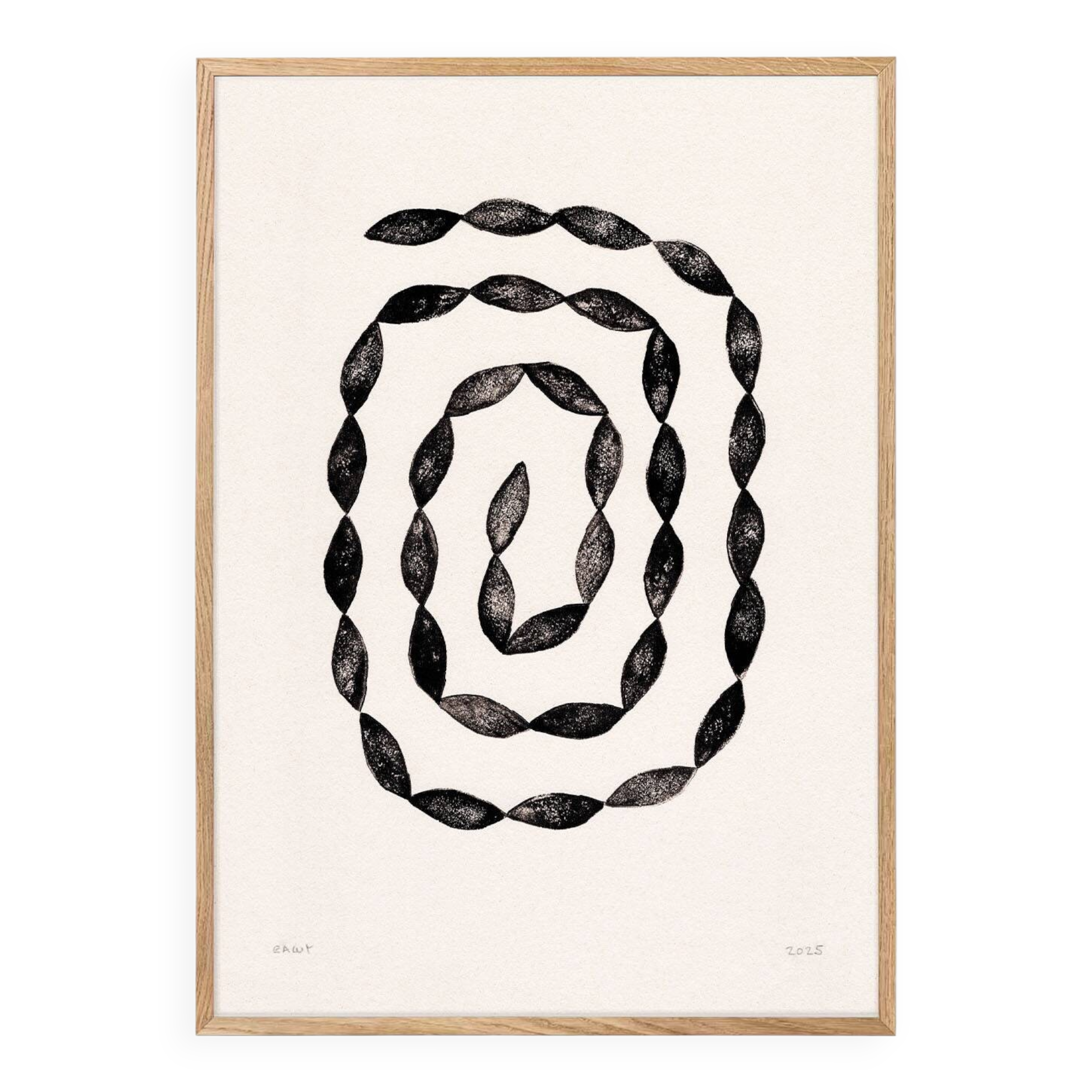 Impression based on an abstract painting by Eawy.