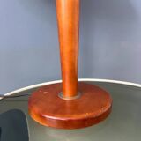 Post modern mushroom table lamp - art nouveau glass table lamp