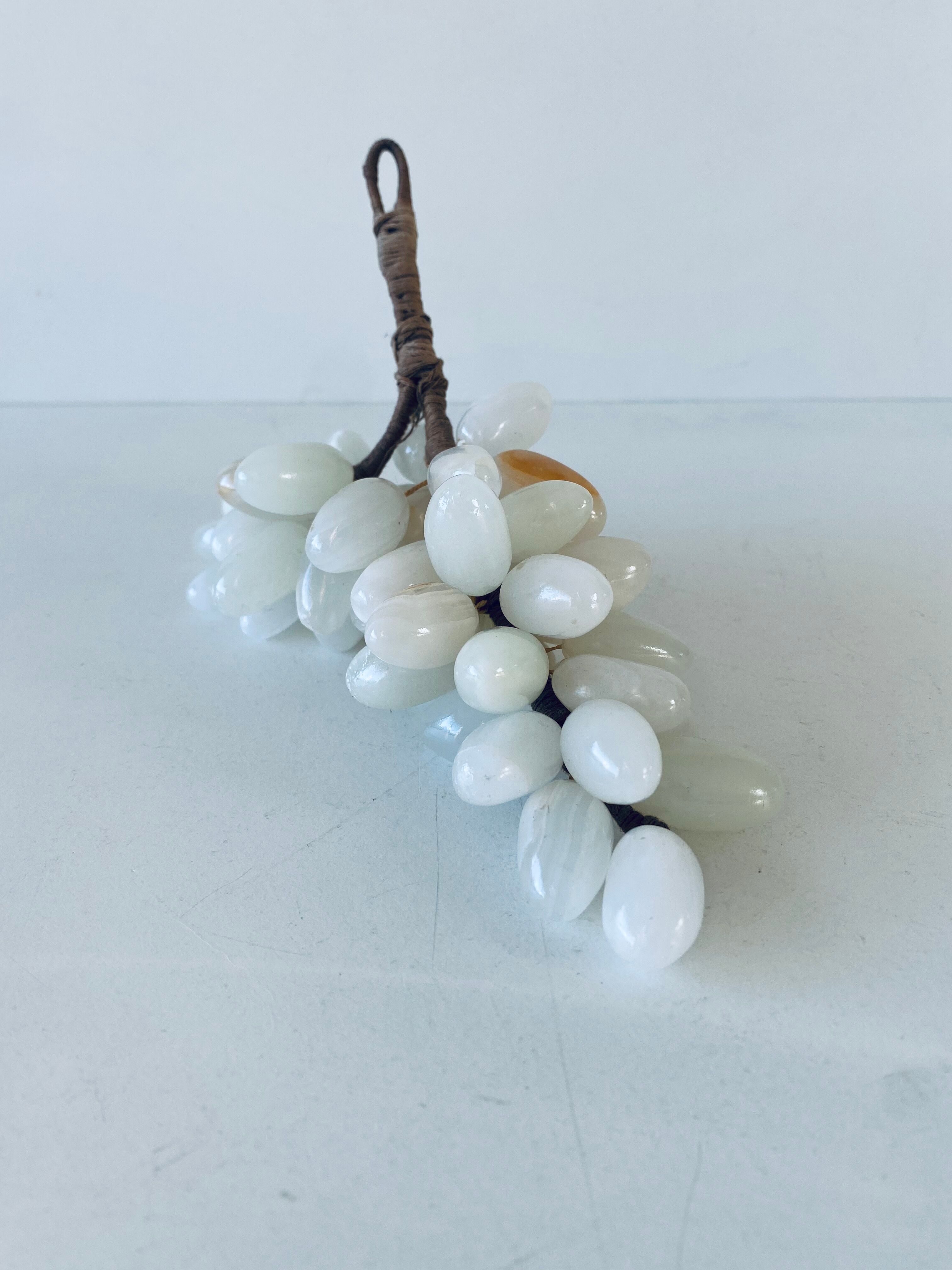 Bunch of onyx grapes
