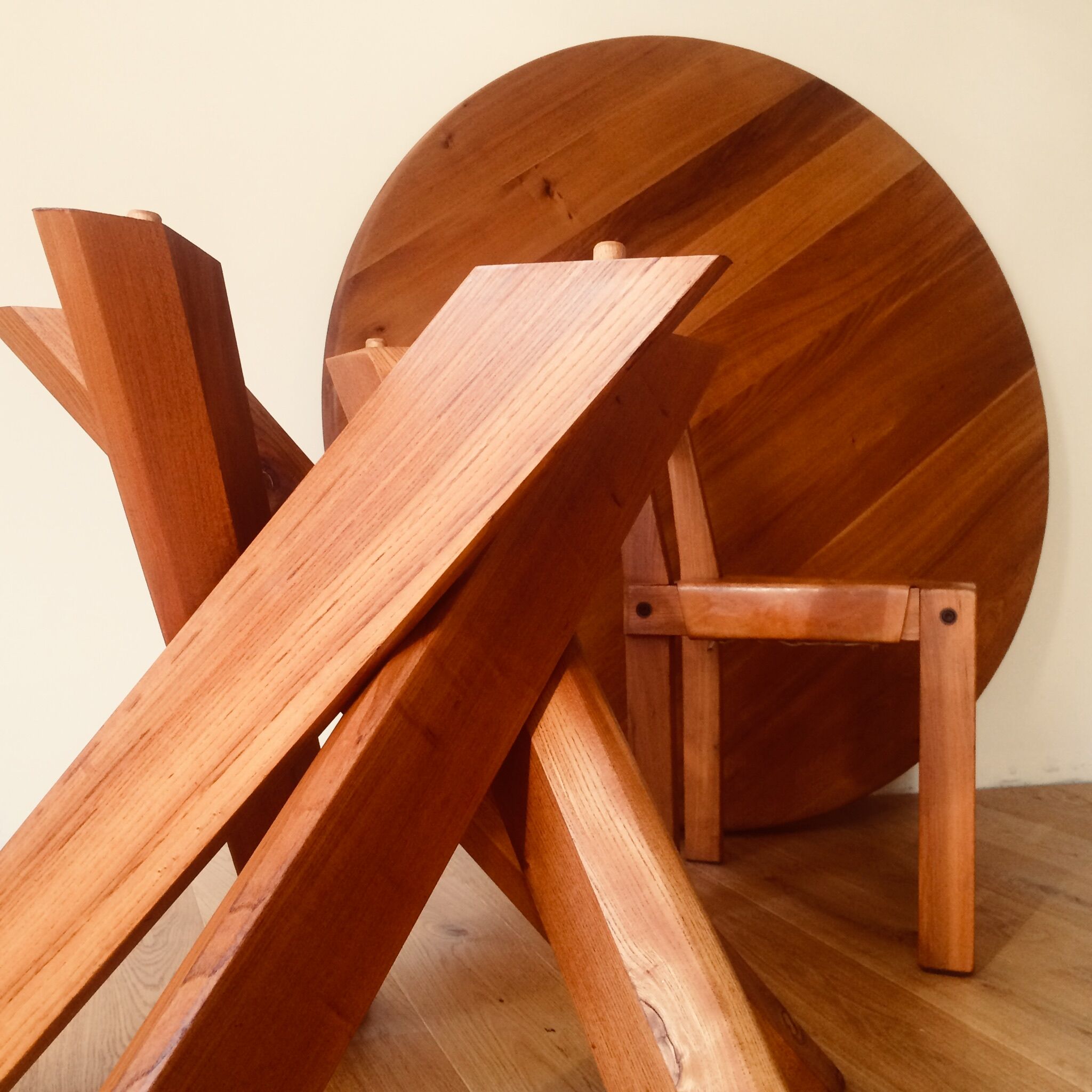 Roundtable T21D Sfax by Pierre Chapo, circa 1960