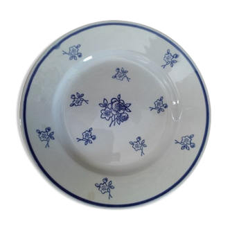 Plate porcelain star