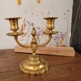 Candlestick No. 2, 2 brass lights