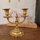 Candlestick No. 2, 2 brass lights