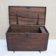 Old box made of raw wood