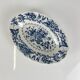 Small oval dish Ridgway model "Pagoda", Staffordshire, England, 1980.