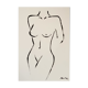 Zia original acrylic female figure painting