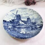 Dish faîence Delfts Holland blue shade Weisenbruch 33,5 cm