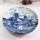 Dish faîence Delfts Holland blue shade Weisenbruch 33,5 cm