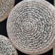 Lot of pink clichy glass paste globes for art deco chandeliers