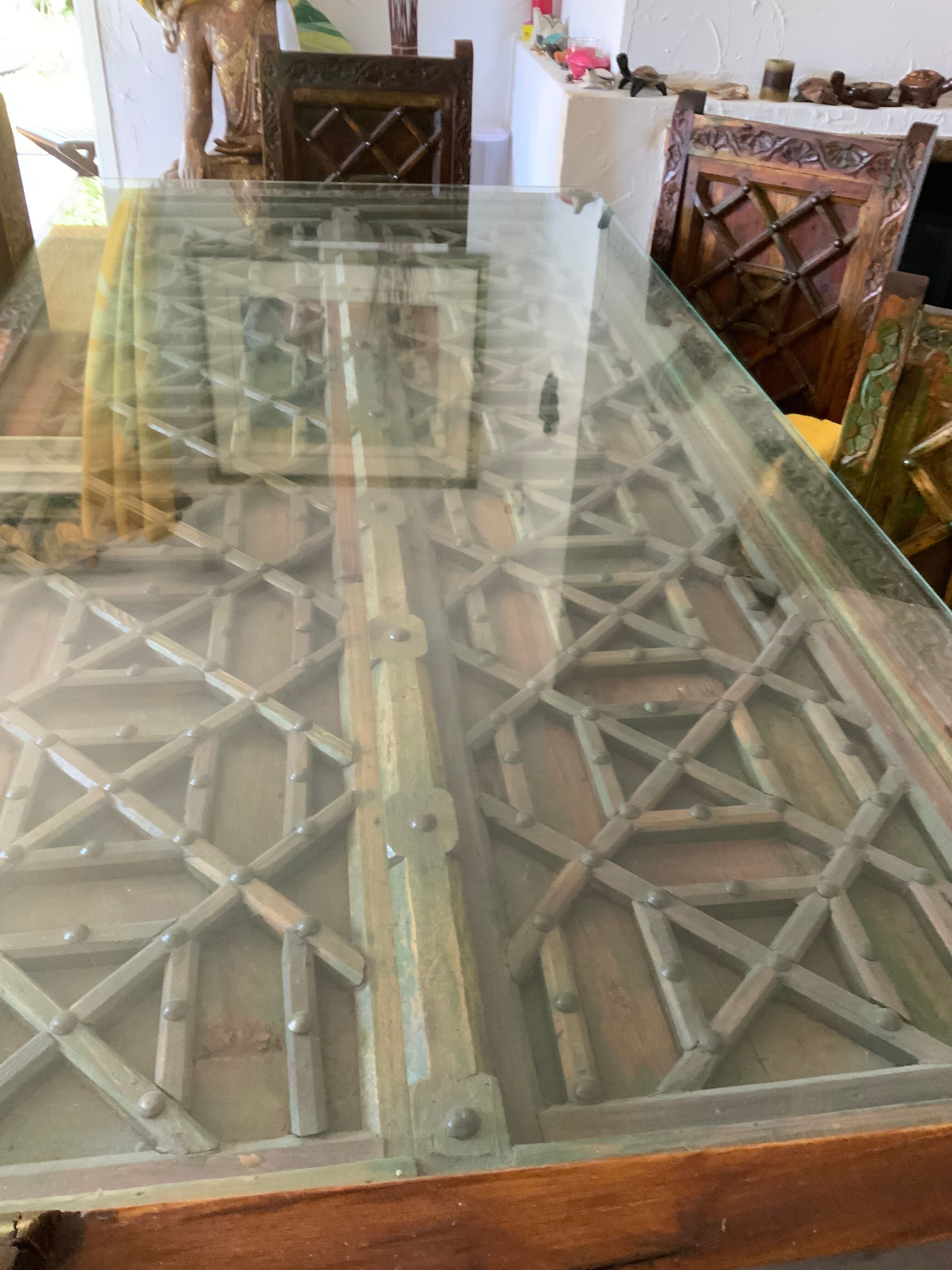 Table, style Indo, pakistanais artisanale du monde