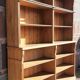 Pine bookcase (251 x 49 x height 288 cm)