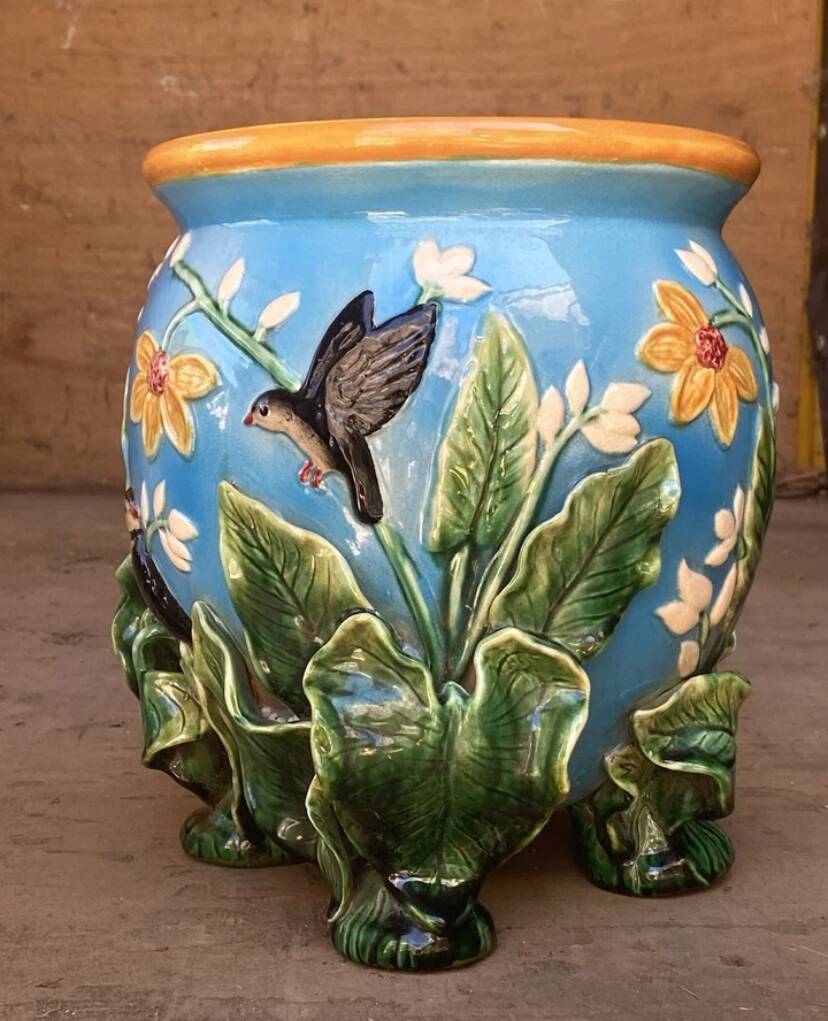 Cache-pot – English earthenware