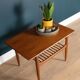 Restored Teak Retro 1960s Lamp Table G Plan By LB Kofod Larsen