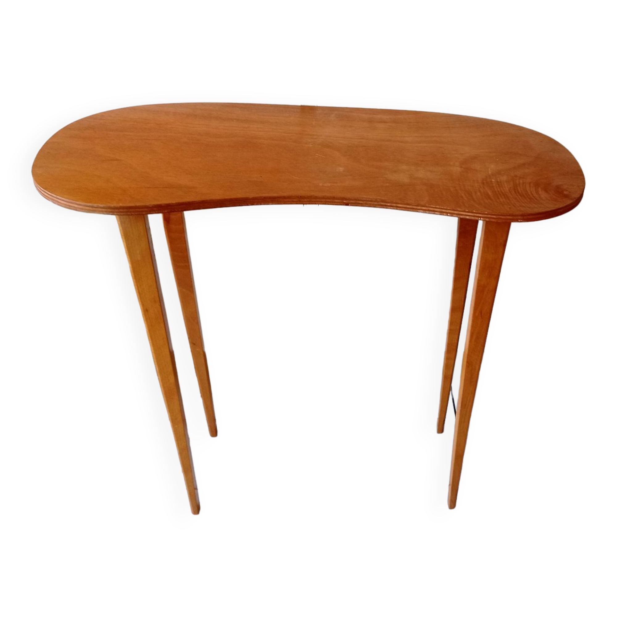 Scandinavian compass leg bean table