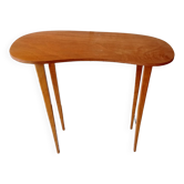 Scandinavian compass leg bean table