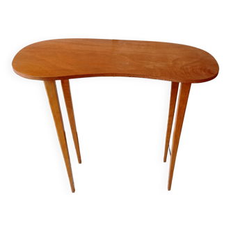 Scandinavian compass leg bean table
