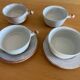 Teapot, 4 cups and 2 saucers Vallauris 50s Grandjean Jourdan