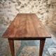 Antique French oak dining table – circa 1900 – farmhouse table with drawer