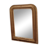 Mirror old plaster Frame gilded wood 25x31cm