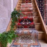 Small Vintage Turkish Rug 97x54 cm, Short Runner, Tribal, Shabby Chic