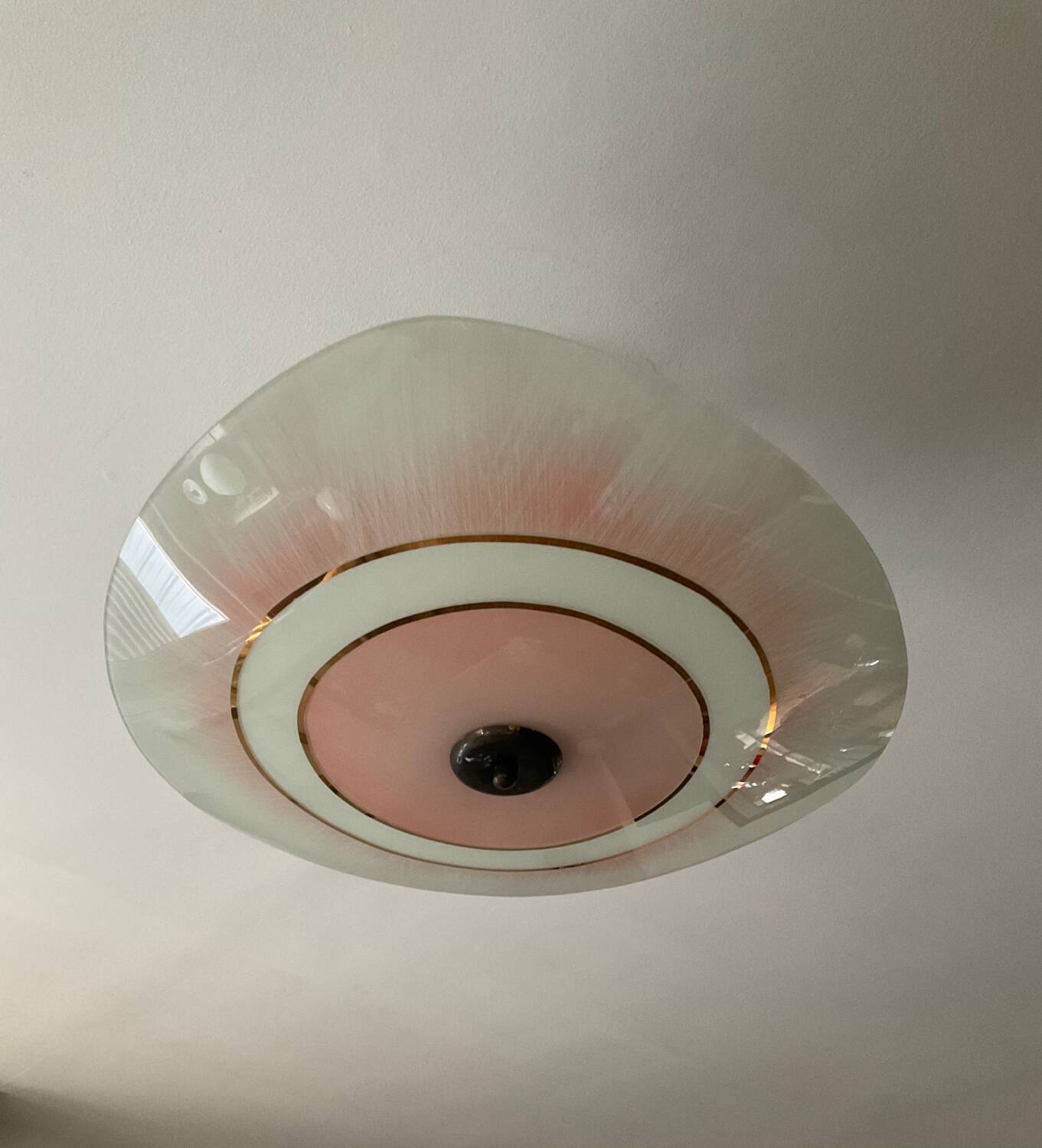 Vintage 60s ceiling light suspension