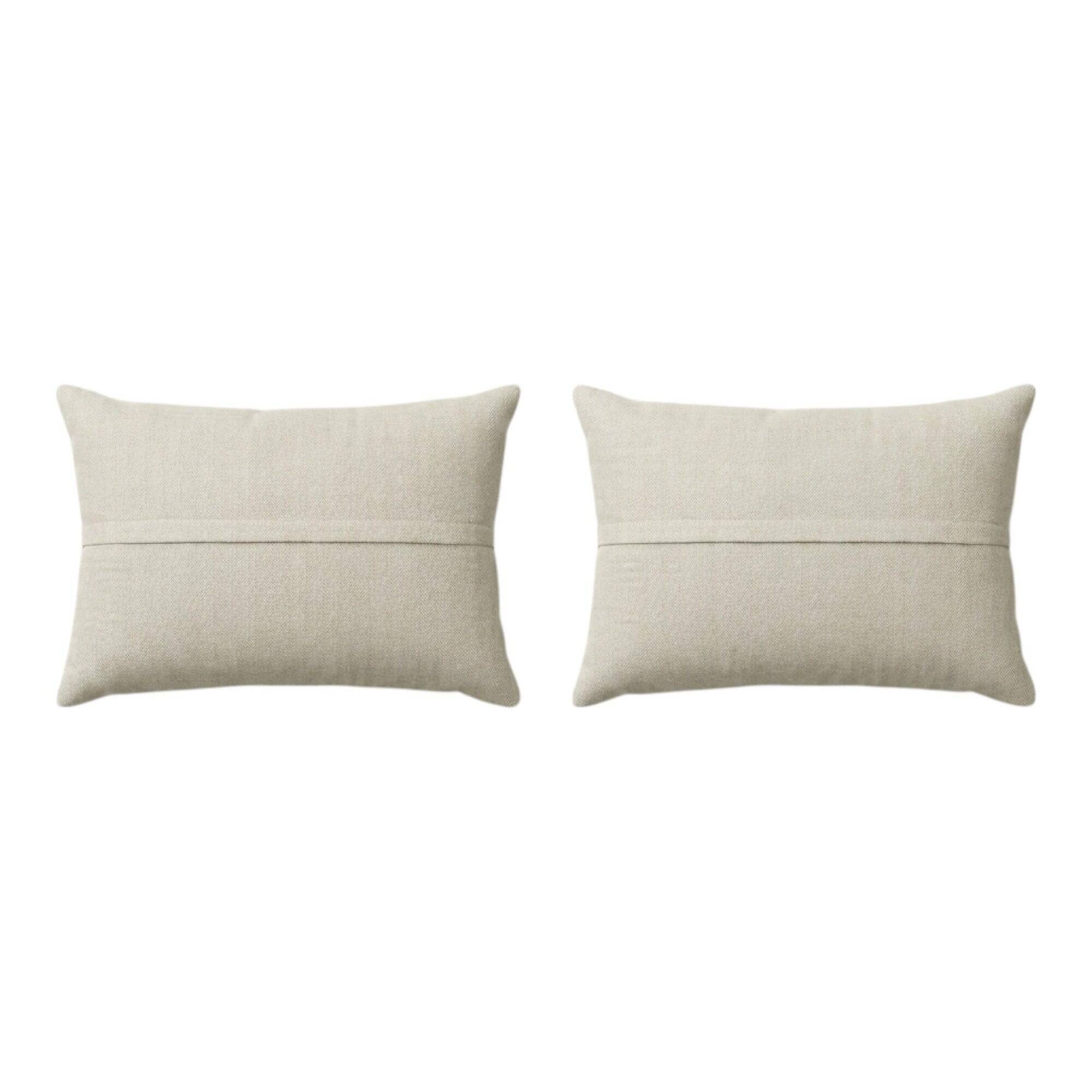 Set of 2 vintage kilim cushion covers 38x61 cm